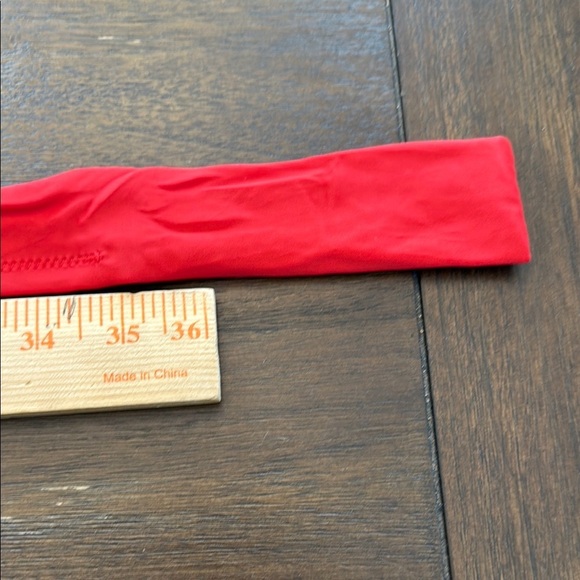 J Crew Halter Tie Back Bikini Top Size Small Red Swim V Neck Size Small - Picture 10 of 10